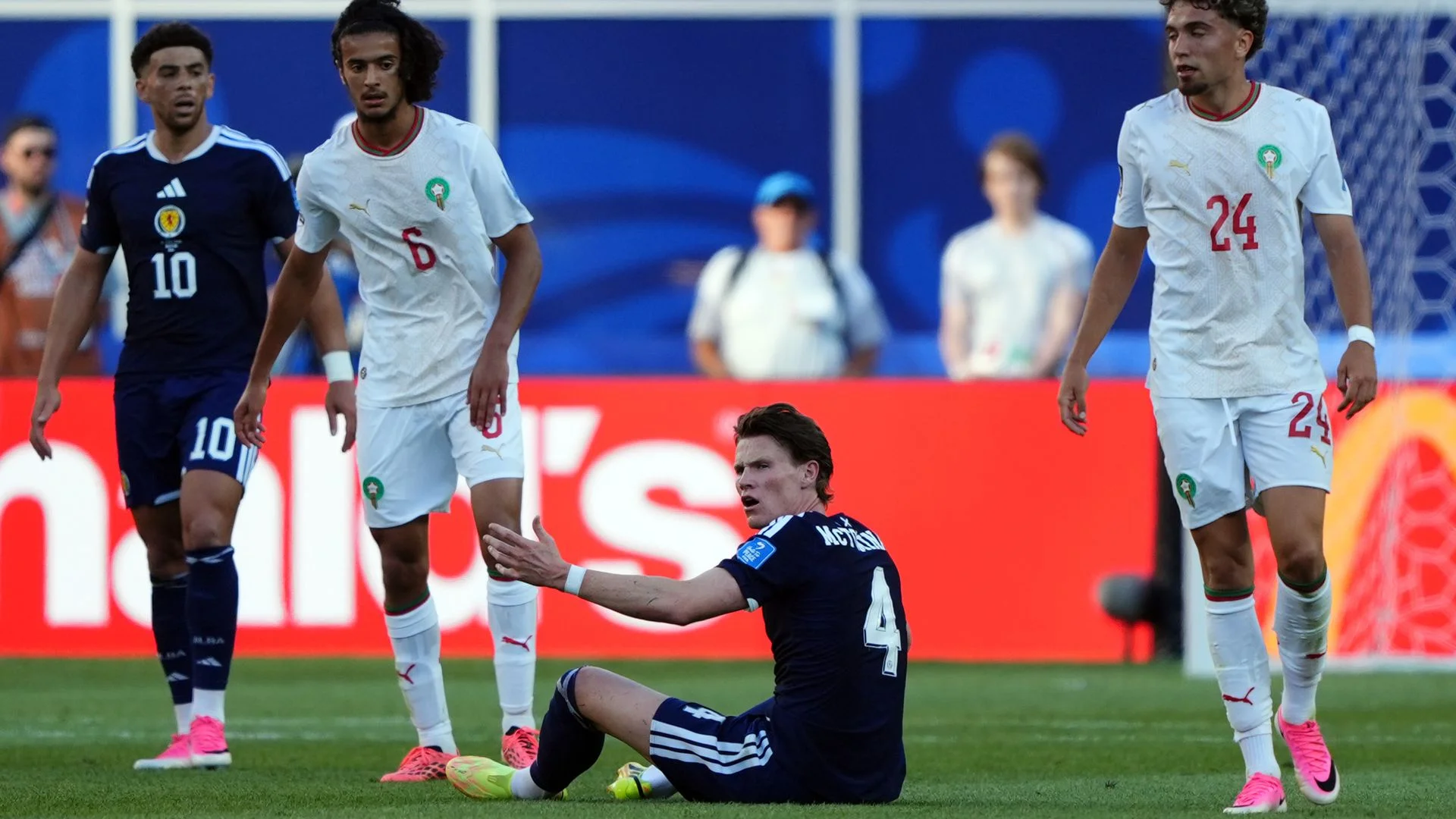 Penalty controversy as Scotland punished by early Morocco strike