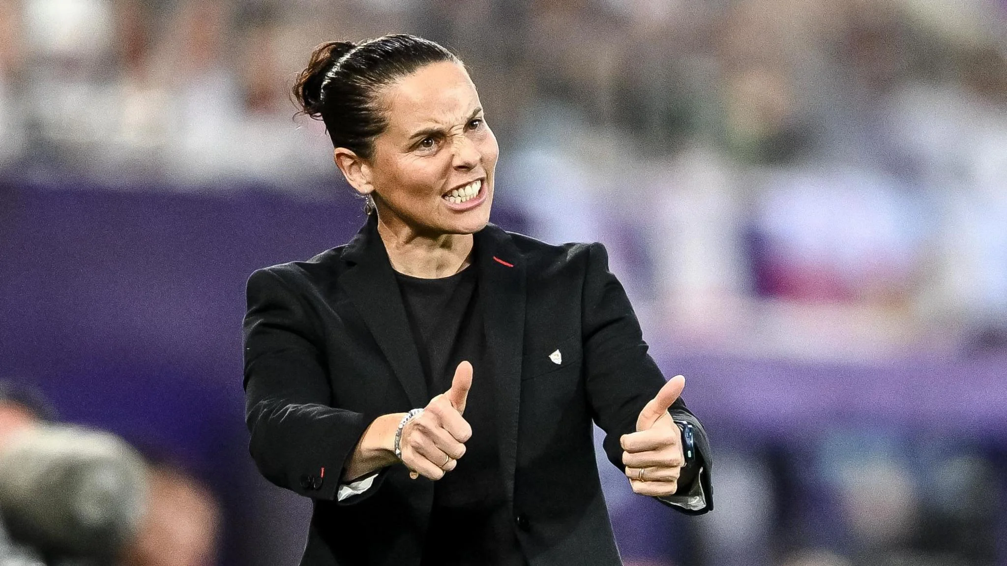 Wales head coach Rhian Wilkinson 
