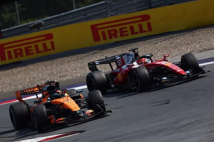 Charles Leclerc, Ferrari, Oscar Piastri, McLaren